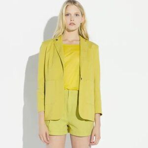 Women's yellow blazer by SURFACE TO AIR Size 36